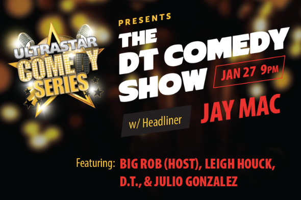 Enjoy a Good Laugh at the Next DT Comedy Show
