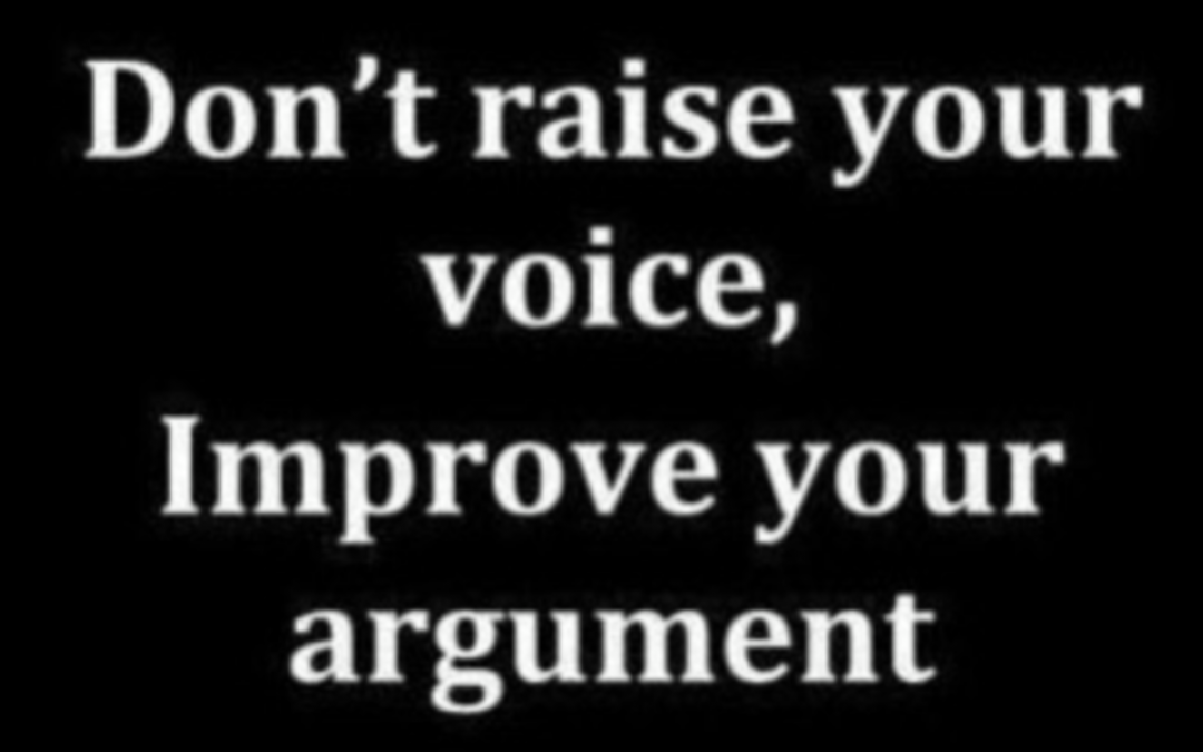 Improve Your Argument