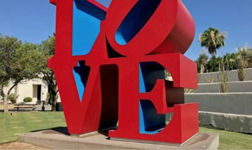 Love Sculpture Reopens