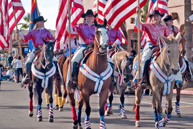 Parada Del Sol Parade in Old Town
