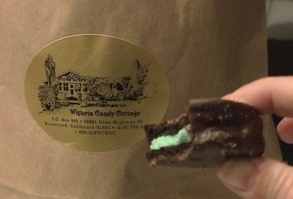 I-8 Exit Leads to Chocolate Shop