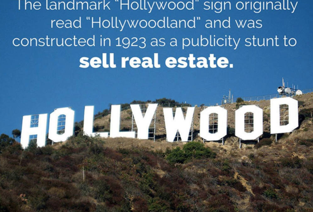 The Original Hollywood Sign