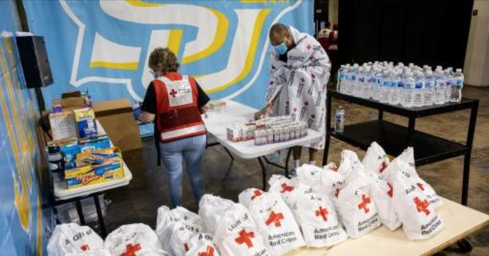 Volunteer Touched by Hurricane Ida Support