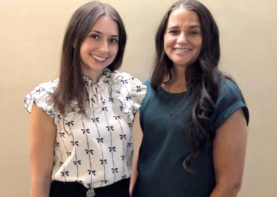 Mother and Daughter Duo Share the Love for the Court